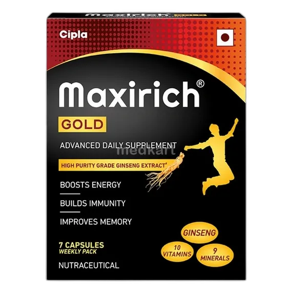 maxirich gold capsule 7's